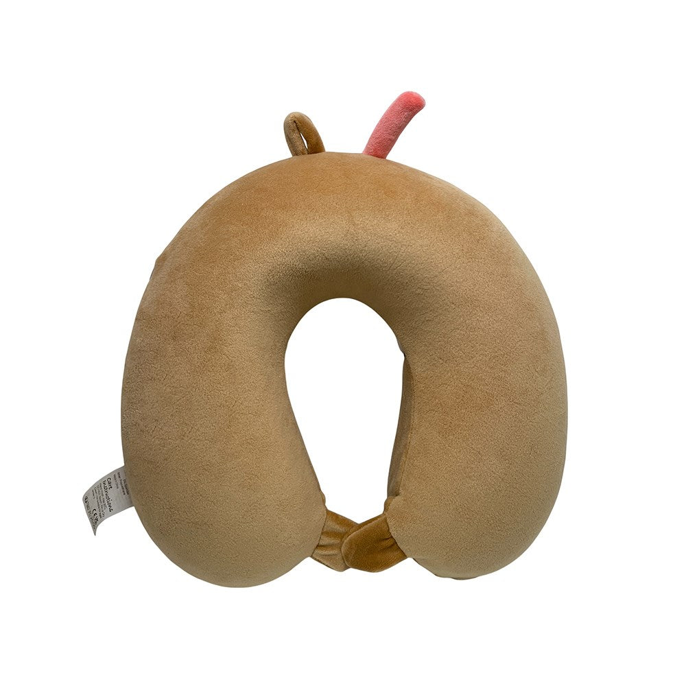 Memory Foam Neck Pillow - Bubble Tea