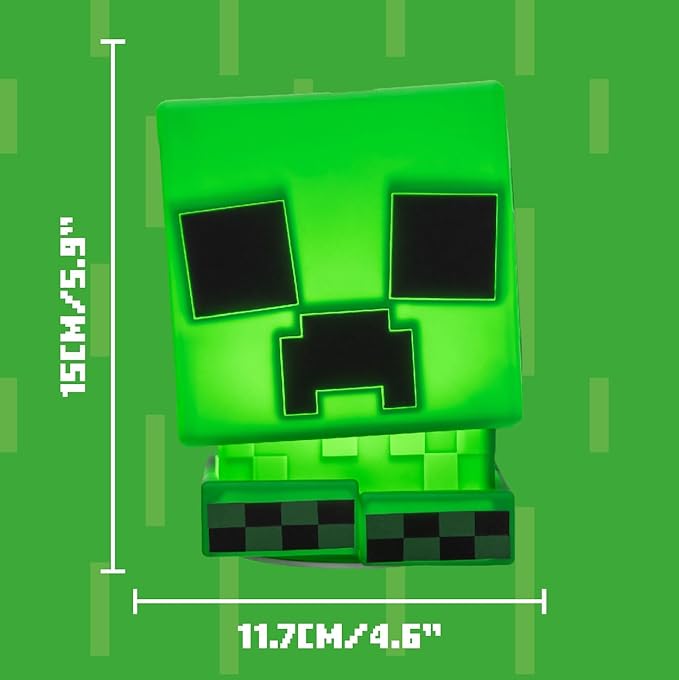 Minecraft Creeper SquishyGlo Silicone Light Rechargeable