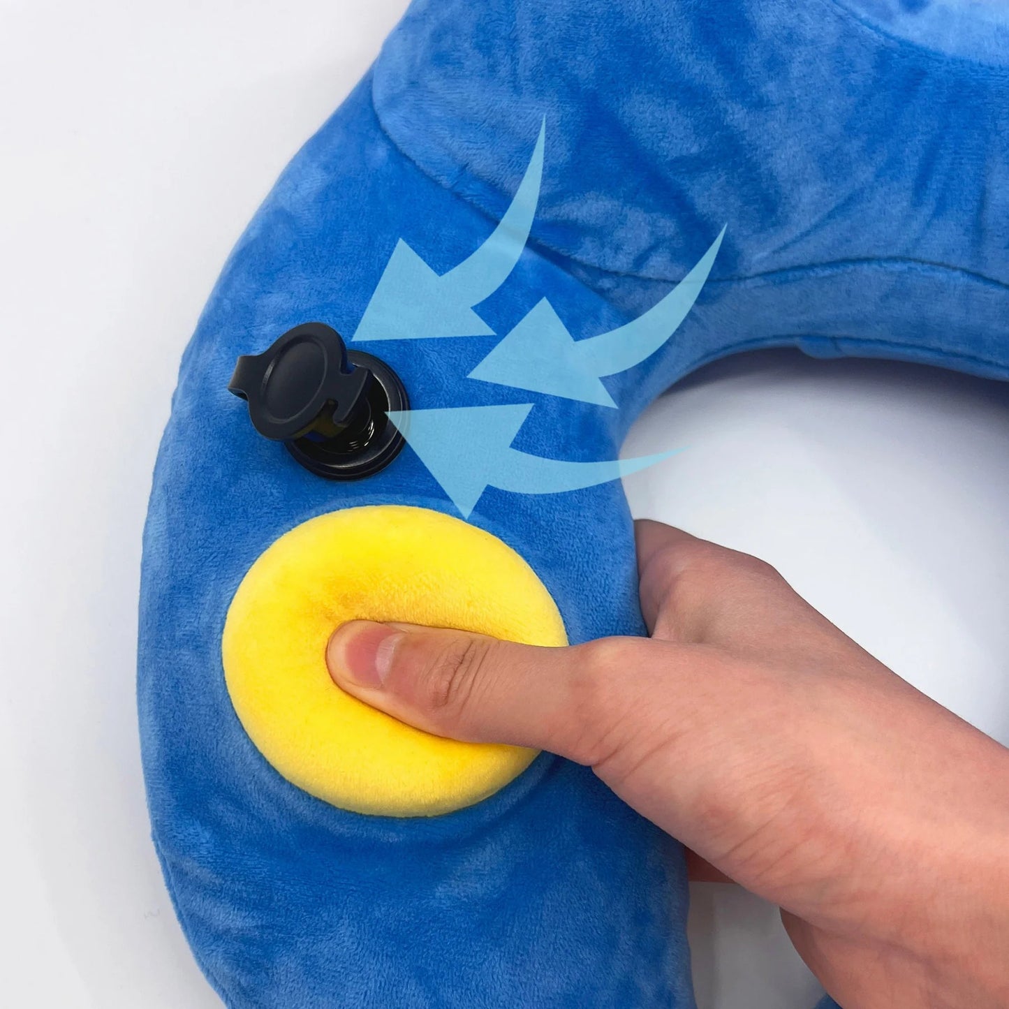 Nintendo Super Mario 3D Pump Neck Pillow with Hood - Luigi