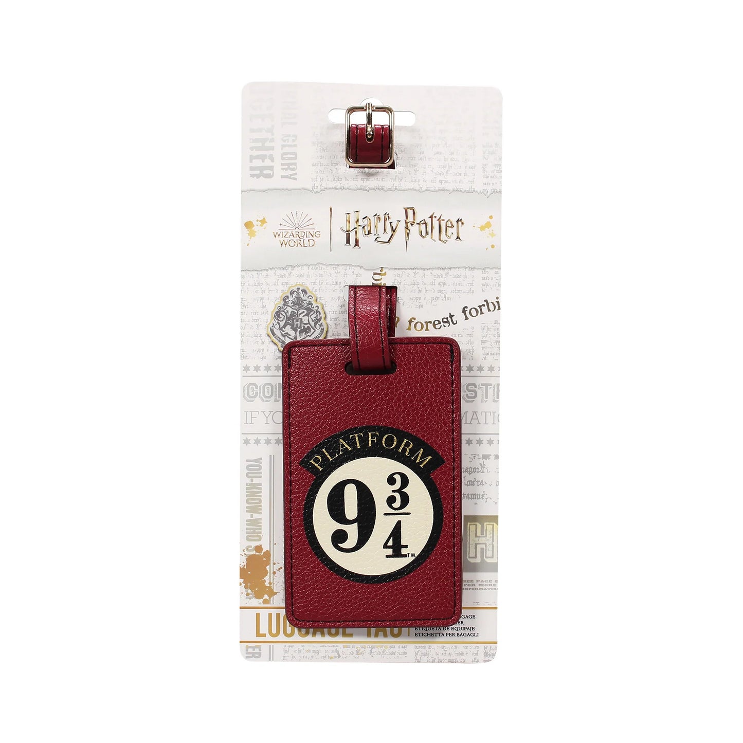 Harry Potter Platform 9 3/4 PU Leather Luggage Tag (Officially Licensed)