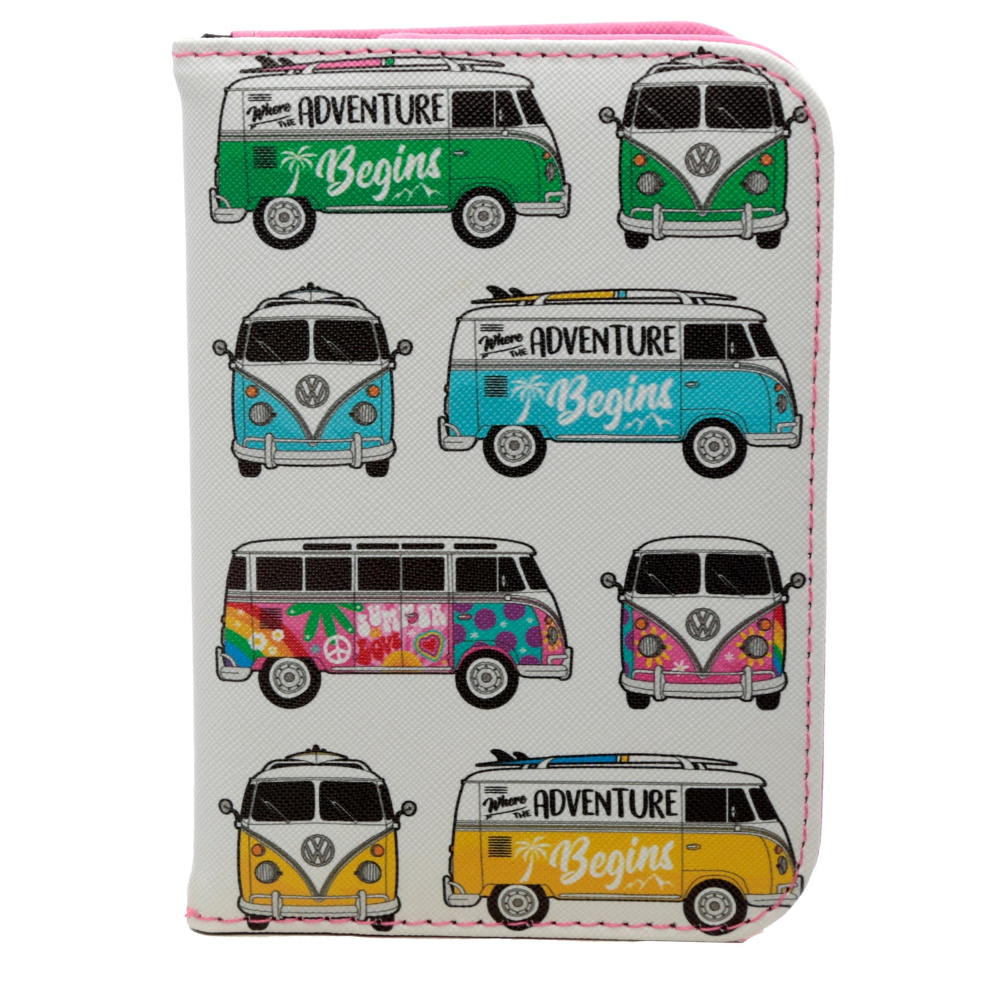 Volkswagen VW T1 Camper Bus Passport Cover & Luggage Tag Set (Officially Licensed)