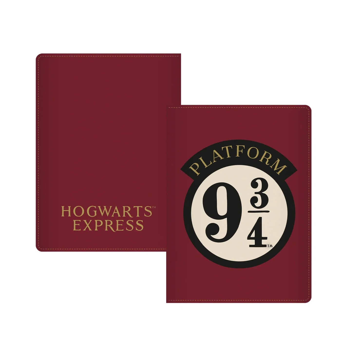 2-in-1 Harry Potter Platform 9 3/4 PU Leather Passport Holder and Wallet (Officially Licensed)