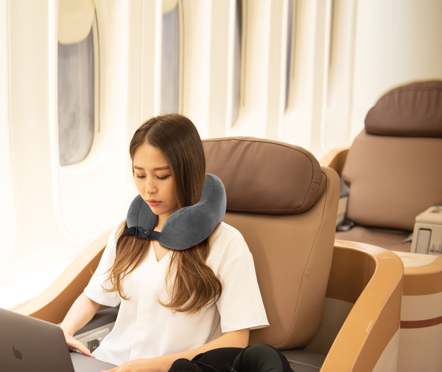 Premium Foldable Memory Foam Pillow