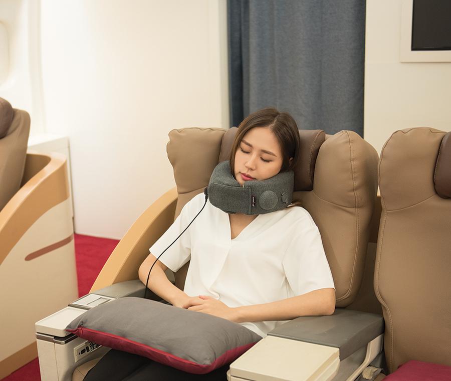 3D Inflatable Infrared Heat Pillow with Patented Pump