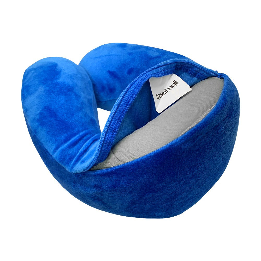 Rebond-M Comfort Bounce Memory Foam Pillow - Blue