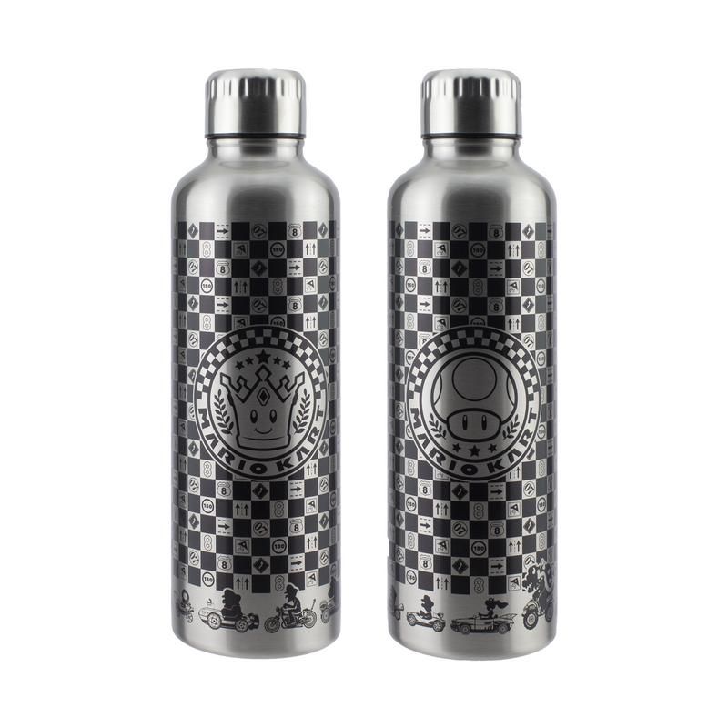 Mario Kart Metal Water Bottle