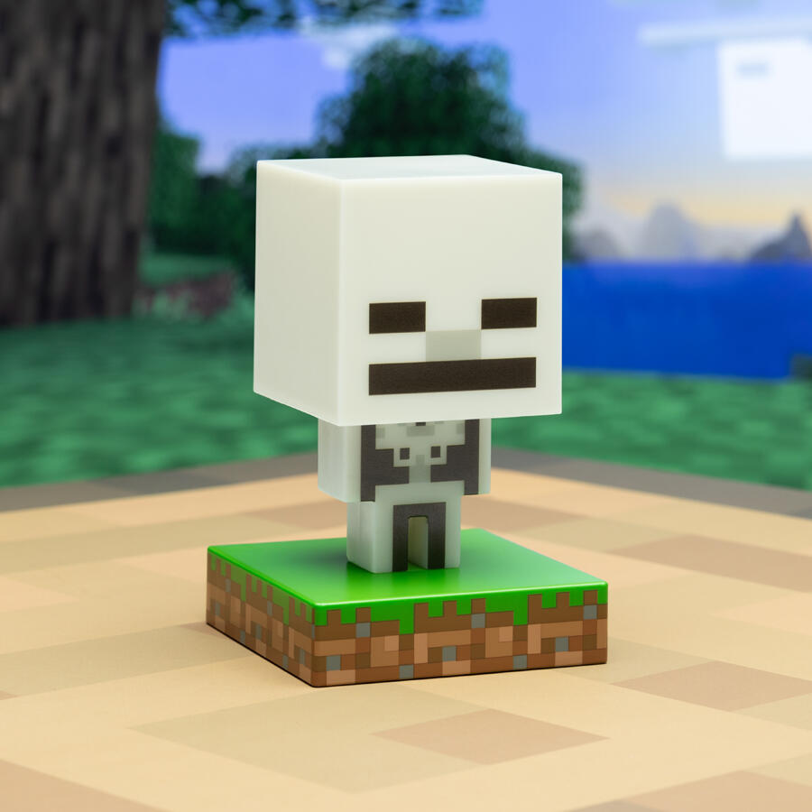 Minecraft Skeleton Icon Light (#006)