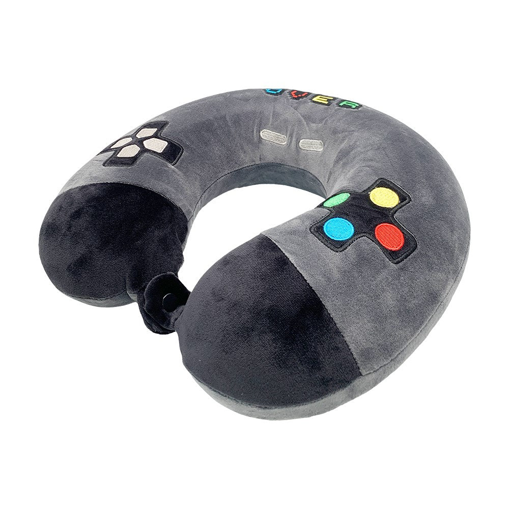 Memory Foam Neck Pillow - Game Over Joystick