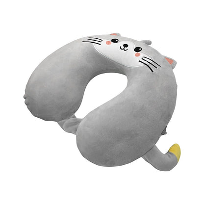 Memory Foam Neck Pillow - Cat