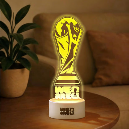 FIFA World Cup 2026 Acrylic Lamp with Changing Light (Officially Licensed)