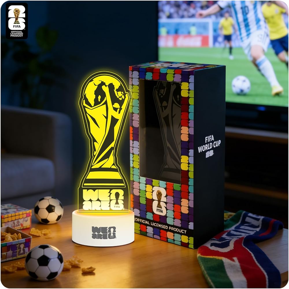 FIFA World Cup 2026 Acrylic Lamp with Changing Light (Officially Licensed)