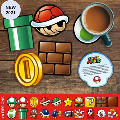 Super Mario Fun Fact Coasters