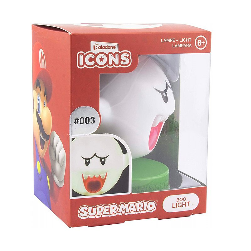 Super Mario Boo Icon Light (#003)