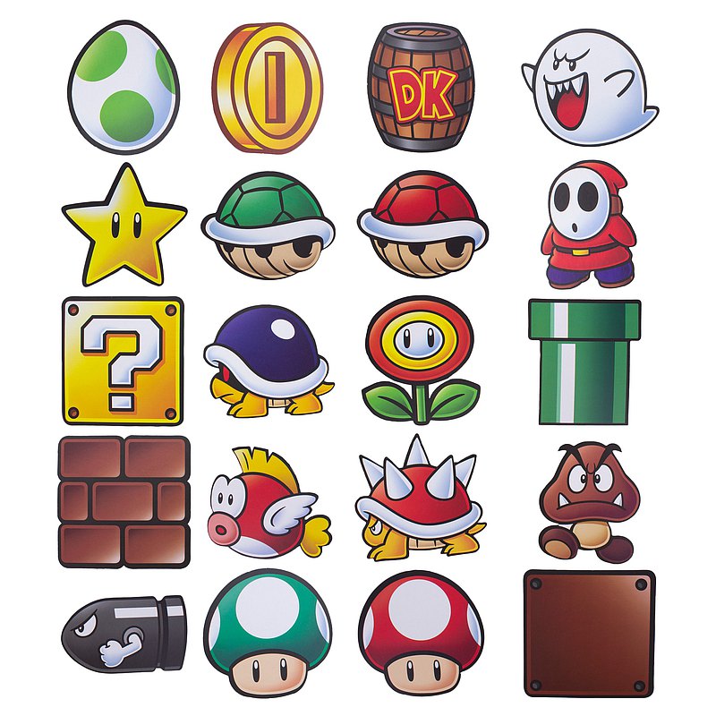 Super Mario Fun Fact Coasters