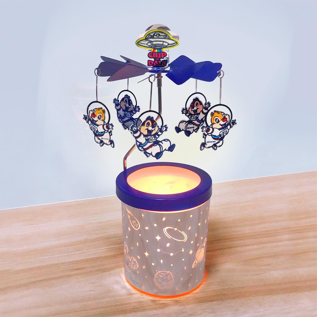 Candle Rotary Holder - Chip N Dale