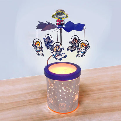 Candle Rotary Holder - Chip N Dale