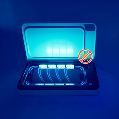 Multi-Functional UV Steriliser Station with QI Wireless Charger