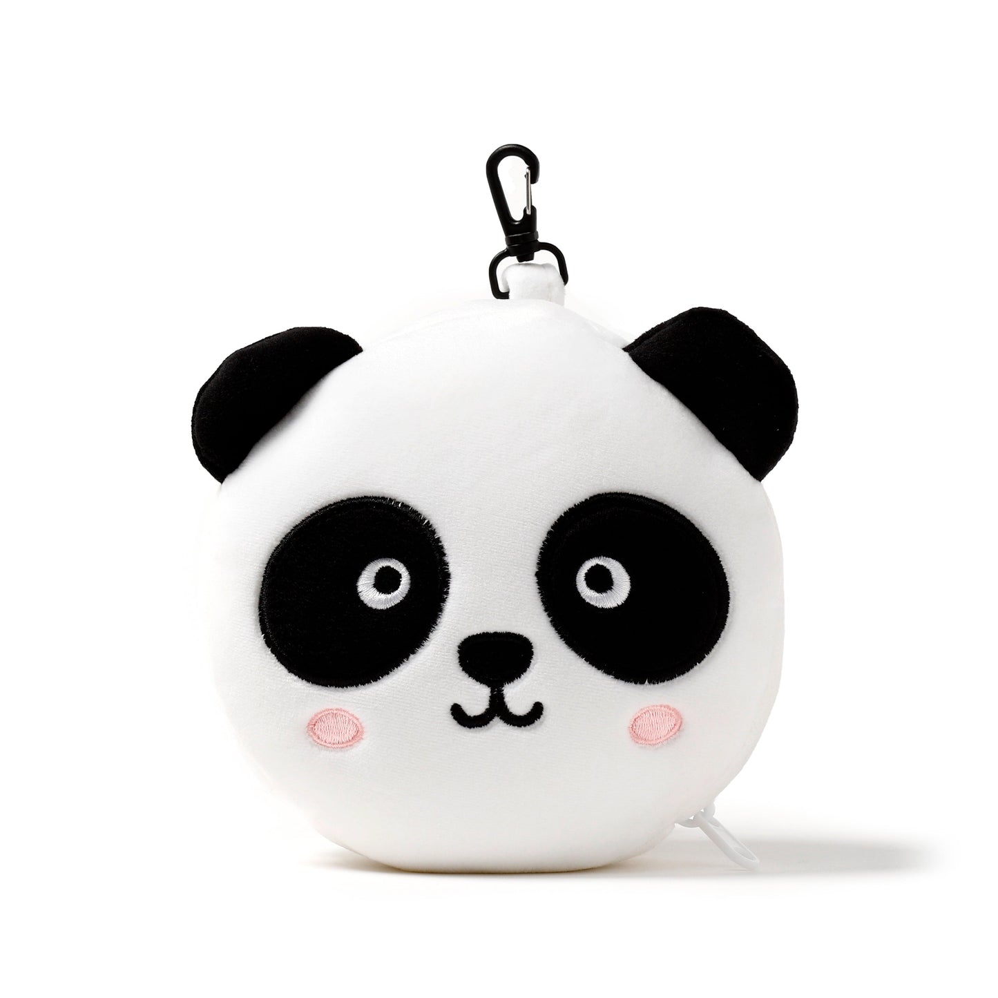 3D Panda Plush Travel Pillow & Eye Mask Set