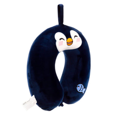 Memory Foam Neck Pillow - Nico the Penguin