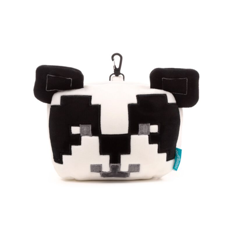 3D Minecraft Panda Plush Travel Pillow & Eye Mask Set (Officially Licensed)