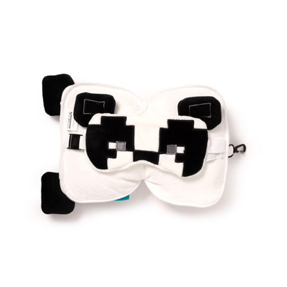 3D Minecraft Panda Plush Travel Pillow & Eye Mask Set (Officially Licensed)