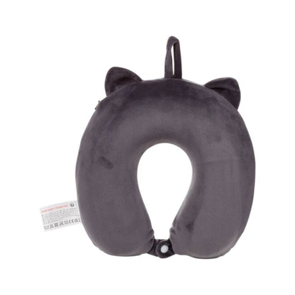 Memory Foam Small Neck Pillow - Smudge the Cat