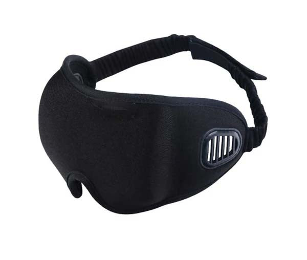 Eco-friendly 3D Breathable Sleep Mask - Black