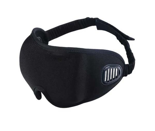 Eco-friendly 3D Breathable Sleep Mask - Black