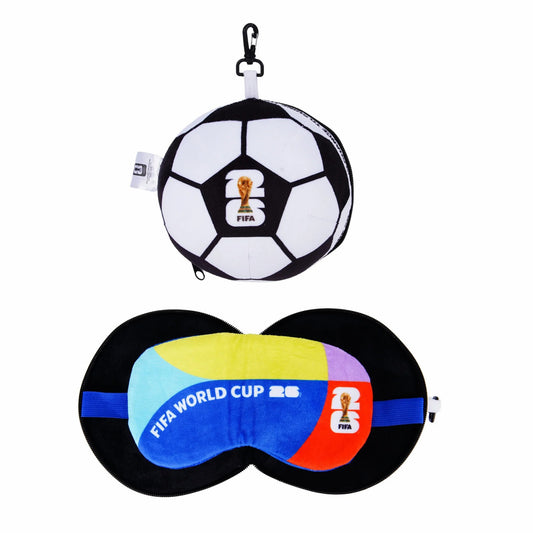 FIFA World Cup 2026 Comfort Pillow & Eye Mask Set (Officially Licensed)