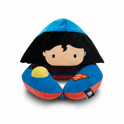 Justice League 3D Pump Neck Pillow with Hood - Superman