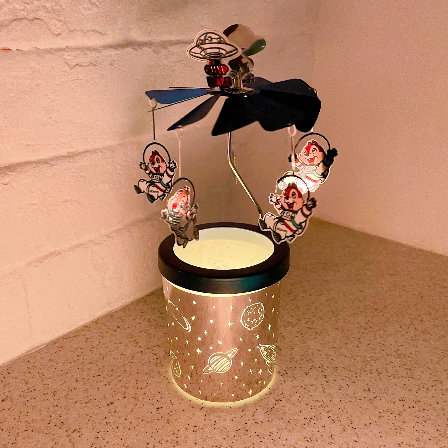 Candle Rotary Holder - Chip N Dale