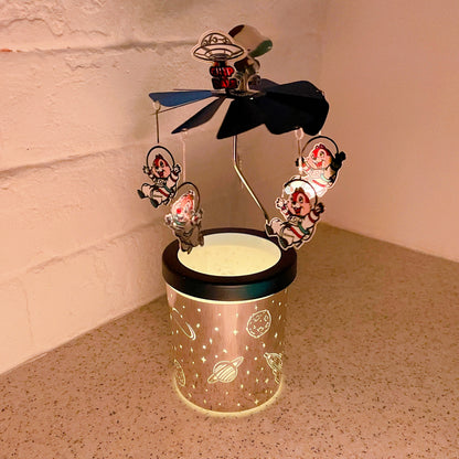 Candle Rotary Holder - Chip N Dale