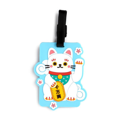 Maneki Neko Lucky Cat Luggage Tag (Officially Licensed)