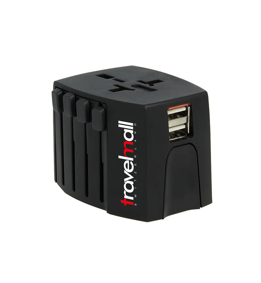 Dual-USB Worldwide Travel Adaptor Set