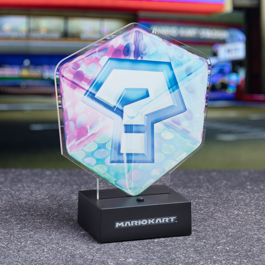 Mario Kart Acrylic Item Box Question Block Light