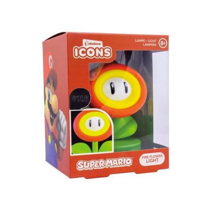 Super Mario Fire Flower Icon Light (#007)