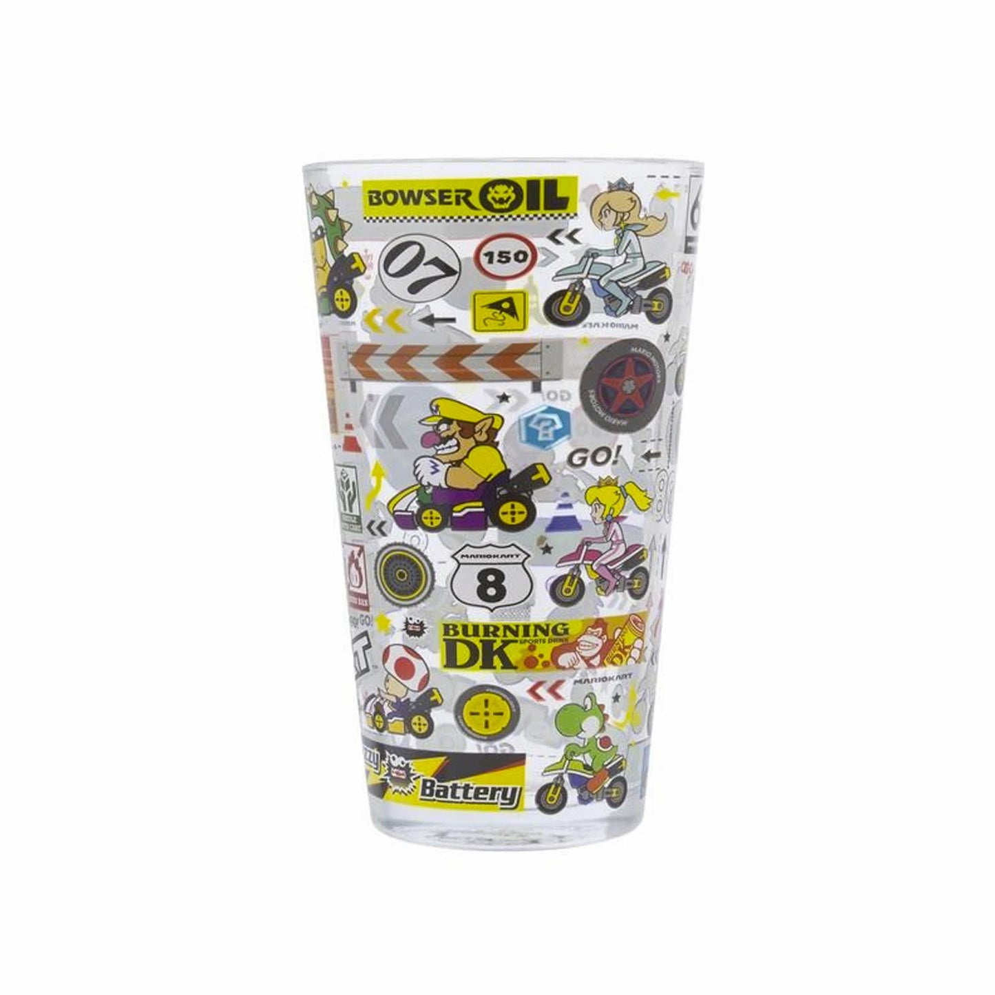 Mario Kart Glass