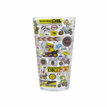 Mario Kart Glass