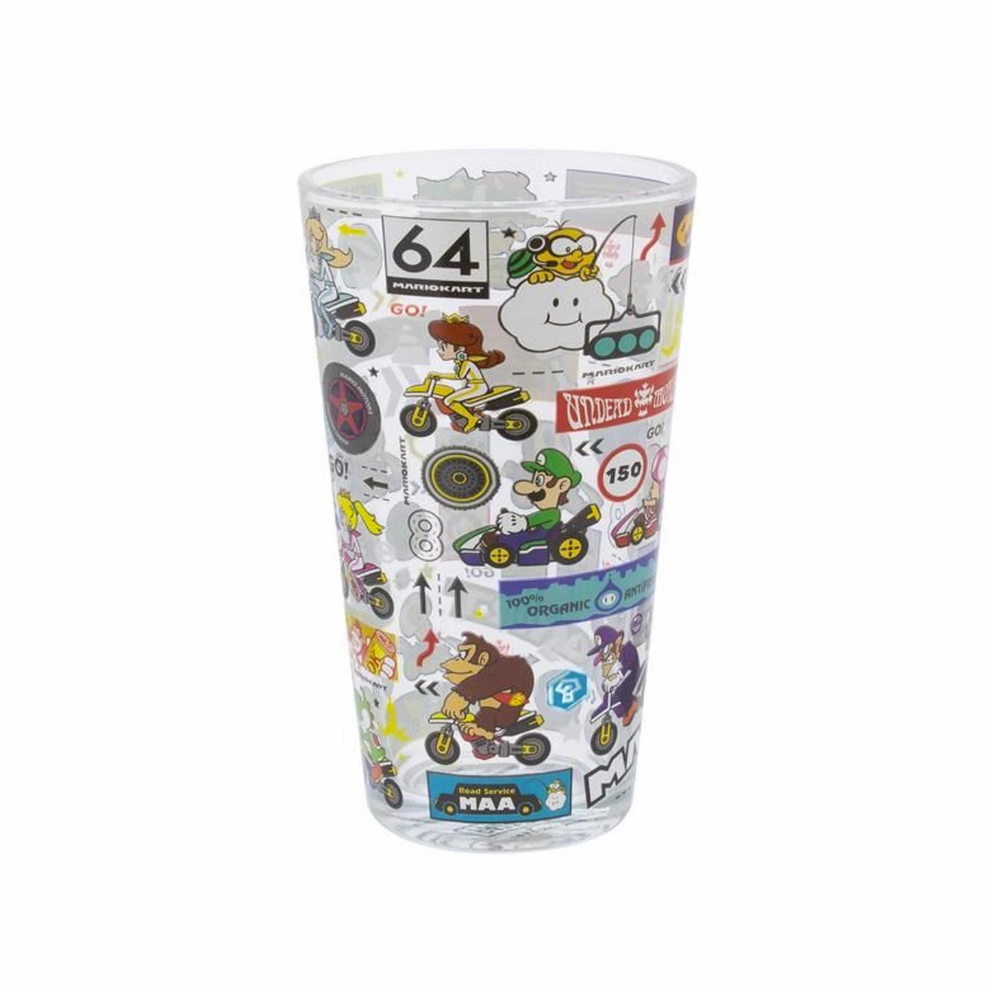 Mario Kart Glass