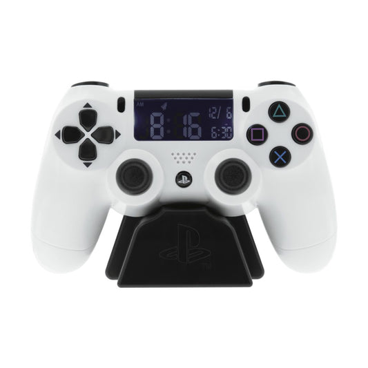 Playstation Controller Alarm Clock - White