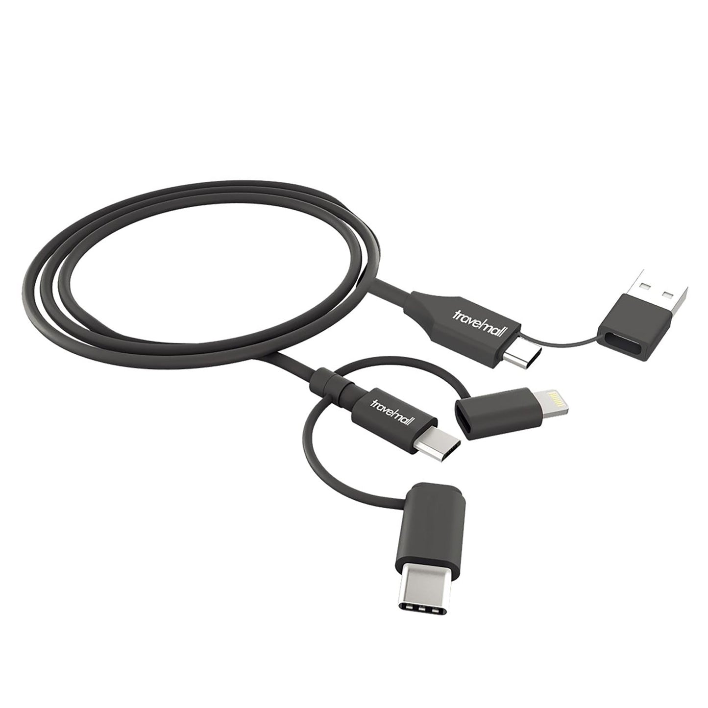 Multi-Tool 5-in-1 Charge & Syn Cable - Black