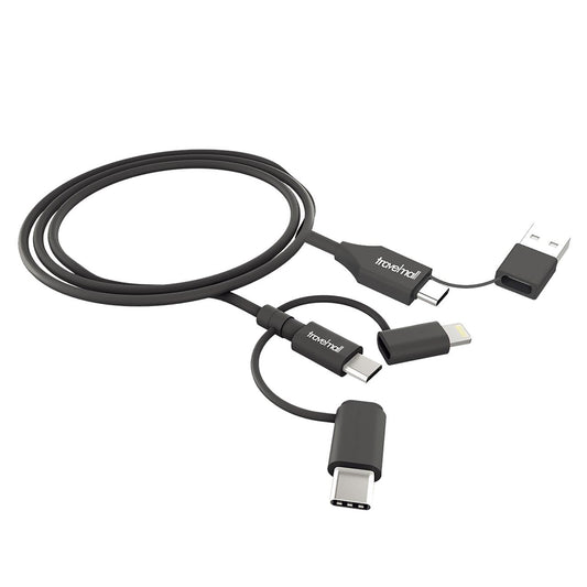 Multi-Tool 5-in-1 Charge & Syn Cable - Black