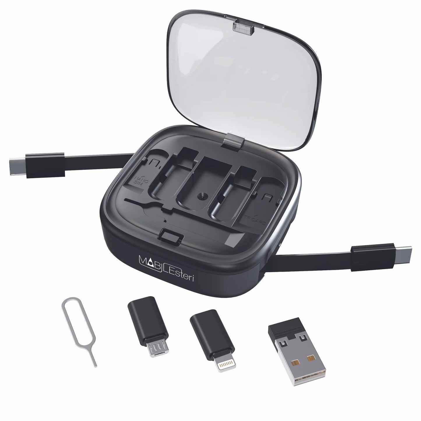 8-in-1 Multi-Tool Travel Essentials Kit