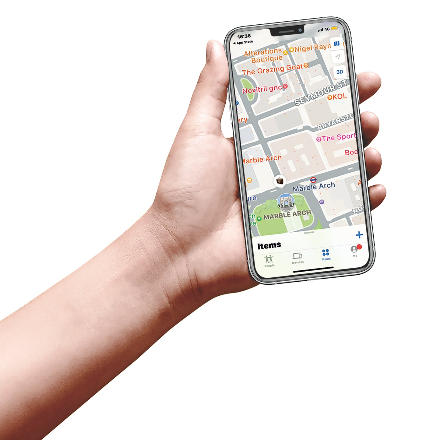 XS Tag Item Finder for iOS Device