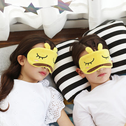 Kid's Light-Blocking Sleep Mask - Giraffe