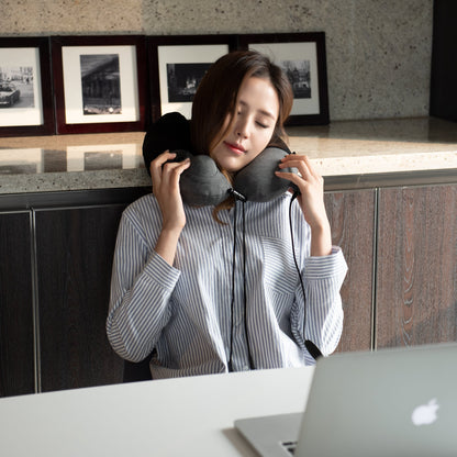 3D Inflatable Massage Neck Pillow