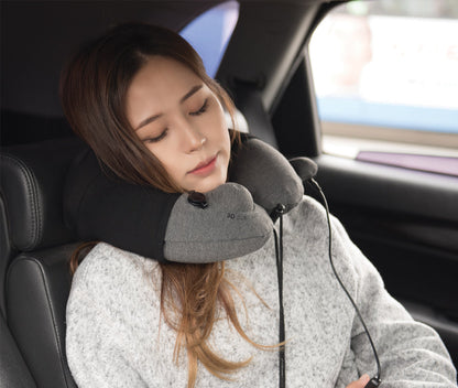 3D Inflatable Massage Neck Pillow