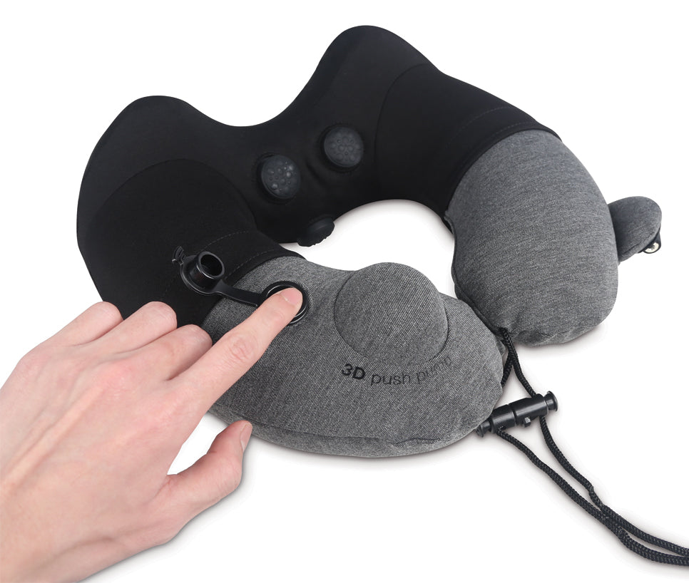 3D Inflatable Massage Neck Pillow