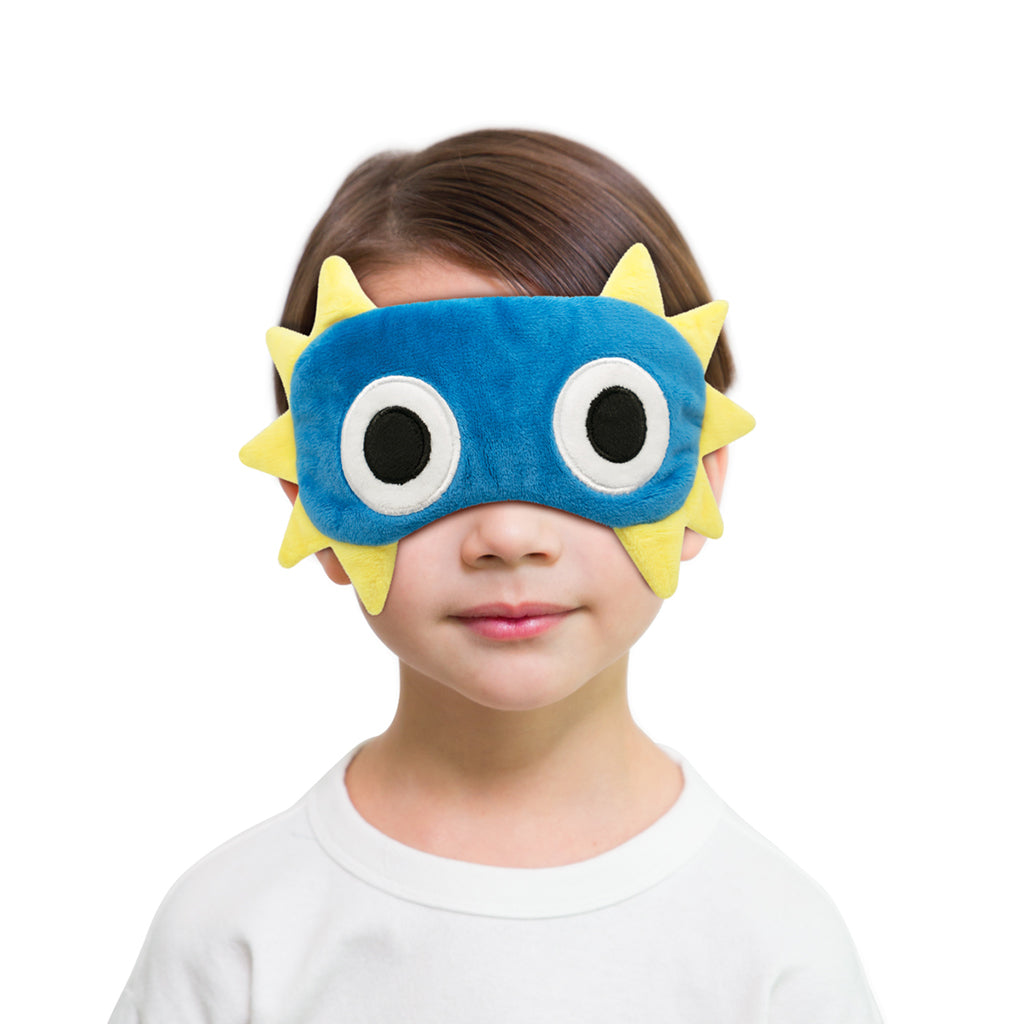 Kid's Light-Blocking Sleep Mask - Dinosaur