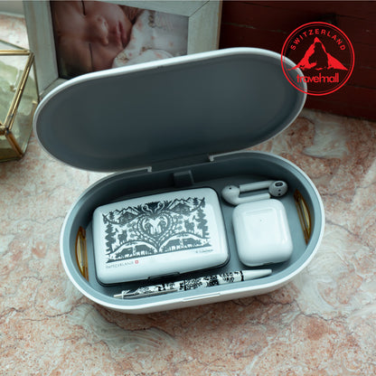 XL Multi-Functional UV Steriliser Station With 10W Qi Wireless Charger
